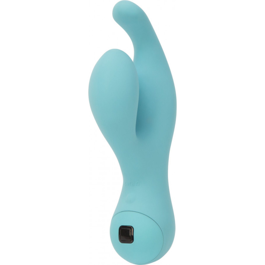 Rabbit vibrator with touch control Touch by SWAN - Solo Teal, deep vibration, for the G-spot
