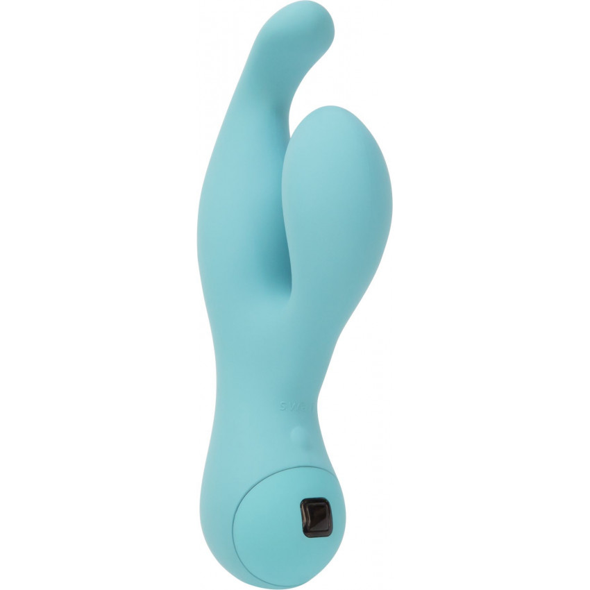 Rabbit vibrator with touch control Touch by SWAN - Solo Teal, deep vibration, for the G-spot