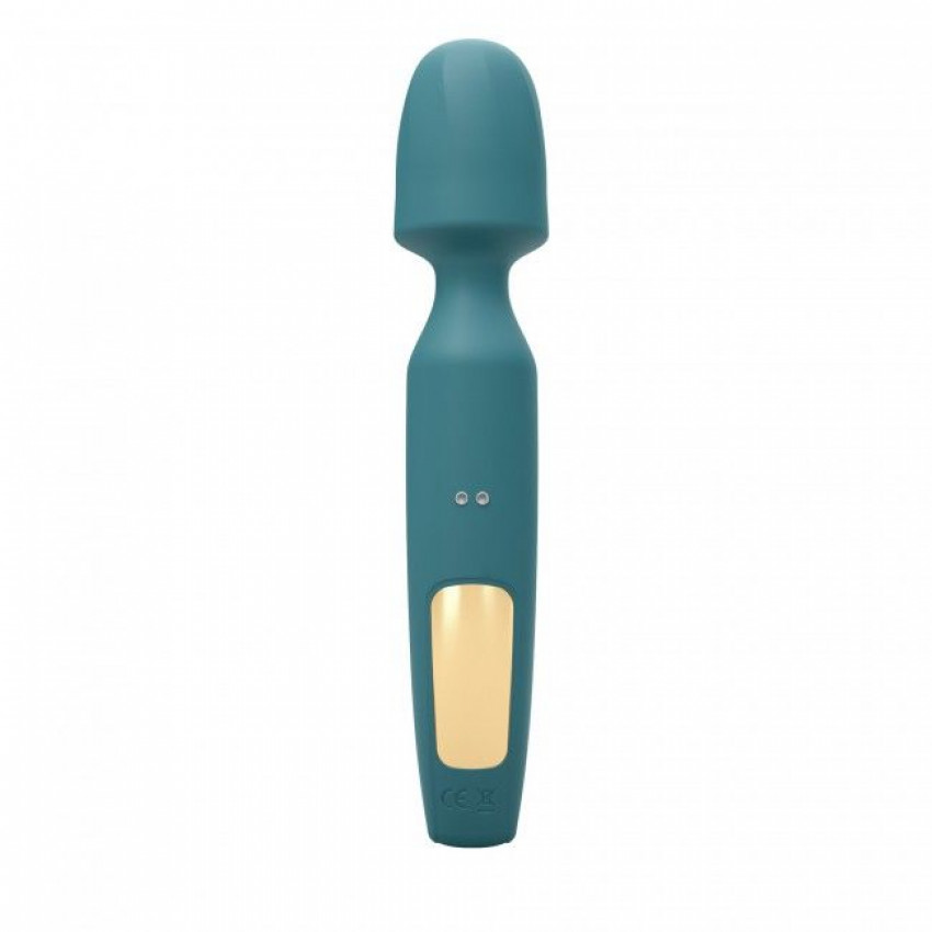 Vibrator with two nozzles Love To Love R-EVOLUTION TEAL ME, flexible head