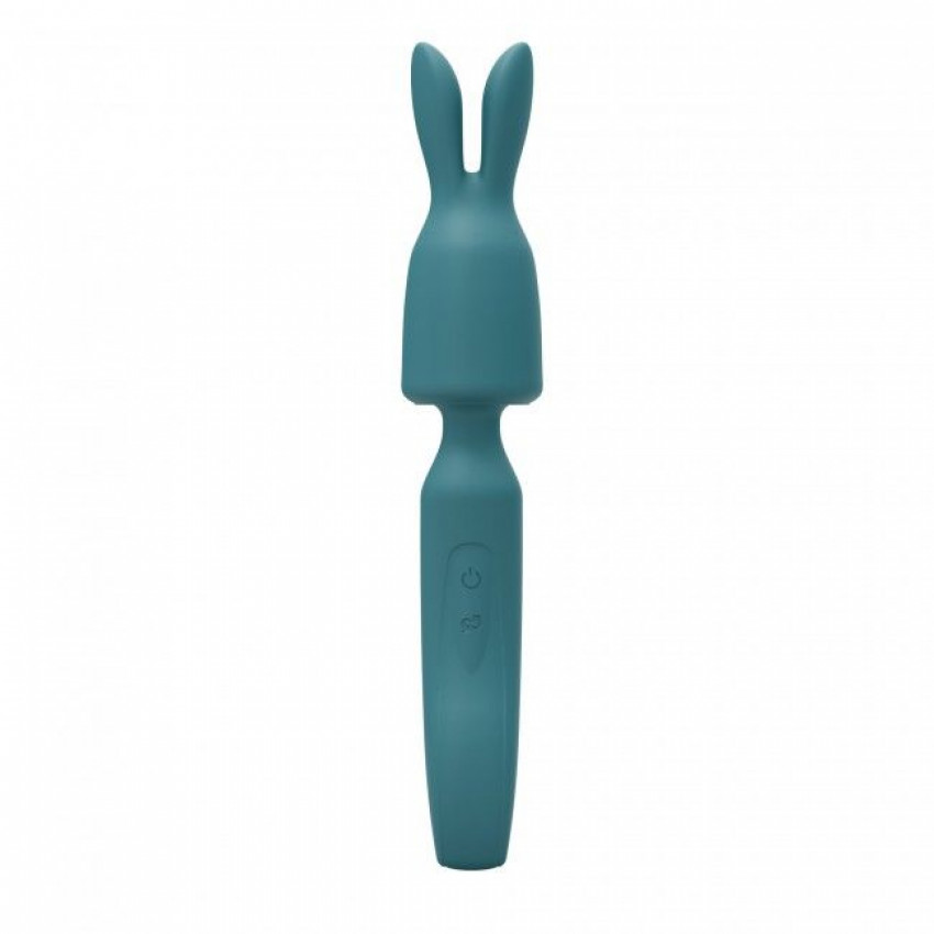 Vibrator with two nozzles Love To Love R-EVOLUTION TEAL ME, flexible head