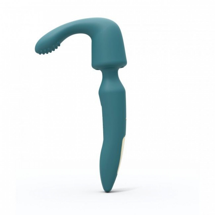 Vibrator with two nozzles Love To Love R-EVOLUTION TEAL ME, flexible head