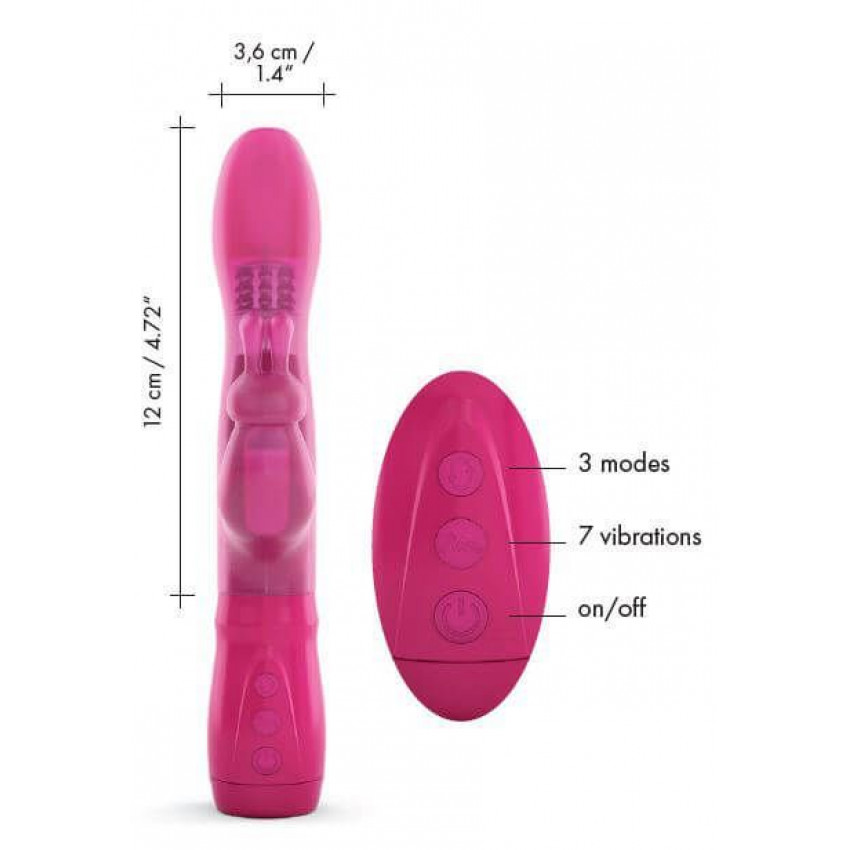 Dorcel Furious Rabbit vibrator with reciprocating head movements