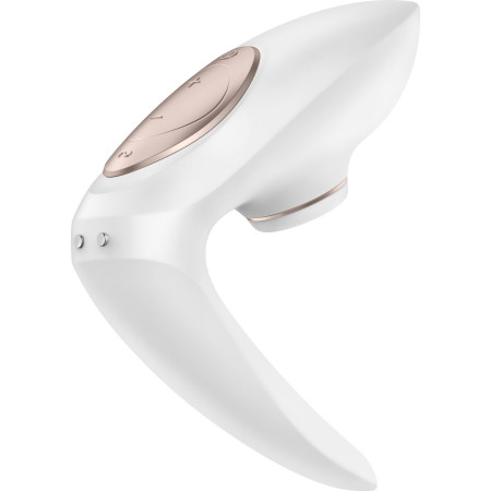 The Satisfyer Pro 4 Couples Vacuum Vibrator can be used for couple sex