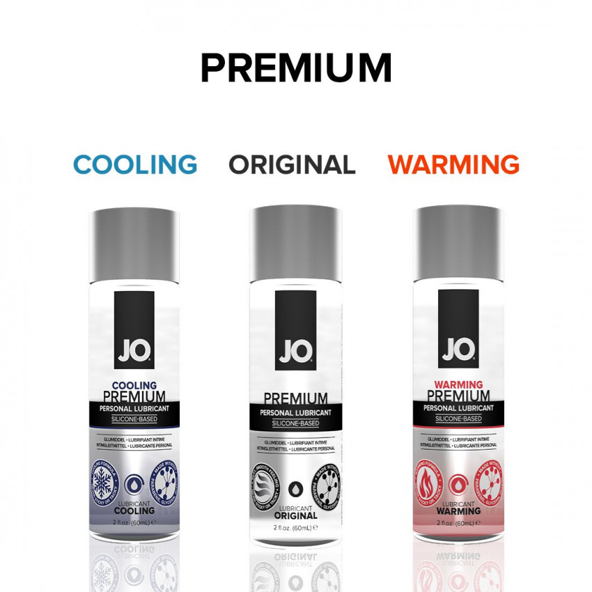 Silicone-based lubricant JO PREMIUM — WARMING (60 ml)