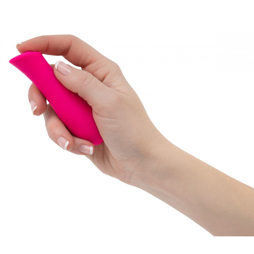 Minivibrator The Mini Swan Rose with a smooth increase in vibration intensity, silicone