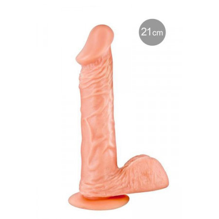 Real Body dildo - Real Jayson Flesh, TPE, diameter 4 cm Real Body dildo - Real Jayson Flesh, TPE, diameter 4 cm