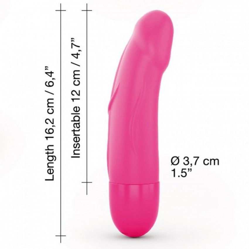 Vibrator Dorcel Real Vibration S Magenta 2.0, diameter 3.7cm, rechargeable, for G-spot