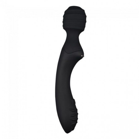 Vibrating massager 2-in-1 Love To Love TWIST Black, 2 motors, stimulating terrain, waterproof Vibrating massager 2-in-1 Love To Love TWIST Black, 2 motors, stimulating terrain, waterproof
