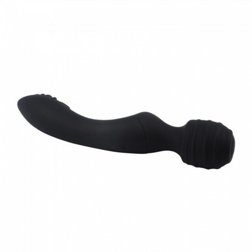 Vibrating massager 2-in-1 Love To Love TWIST Black, 2 motors, stimulating terrain, waterproof