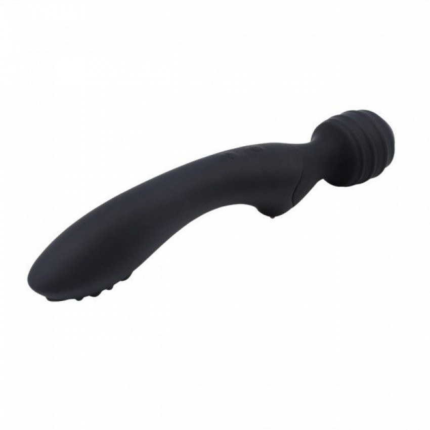 Vibrating massager 2-in-1 Love To Love TWIST Black, 2 motors, stimulating terrain, waterproof