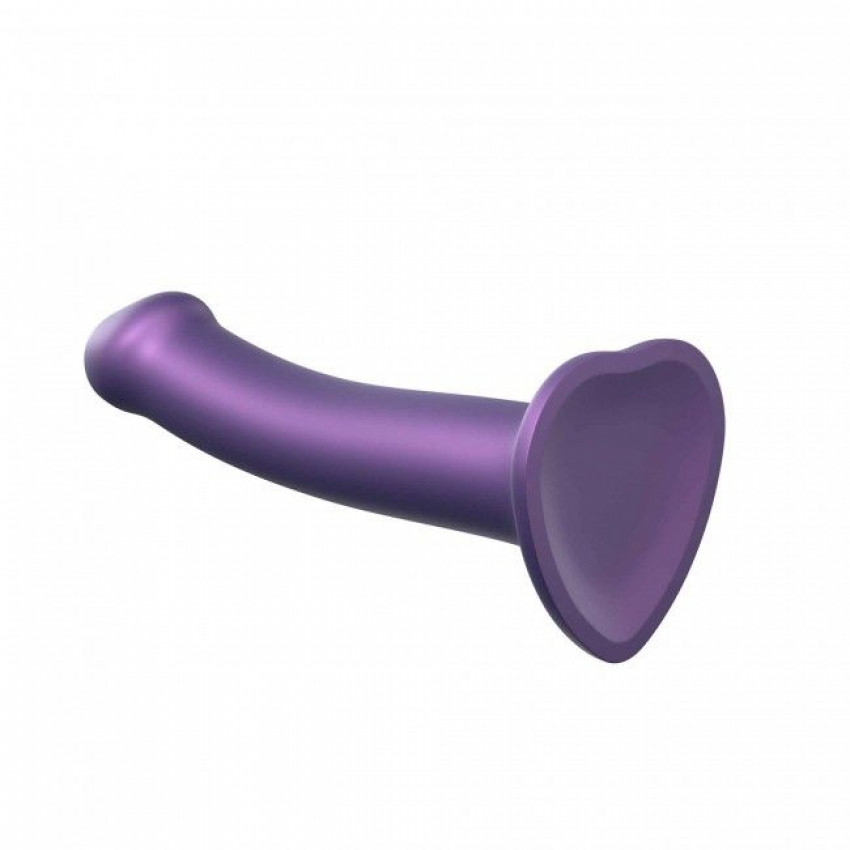 Attachment for strap-on Strap-On-Me Mono Density Dildo Violet M, diam. 3.3 cm, single-layer silicone, wildebeest