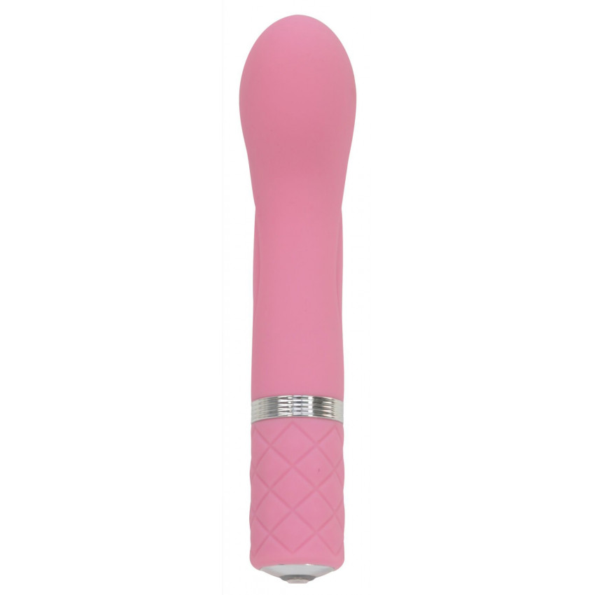 Pillow Talk Luxury G-Spot Vibrator - Racy Pink with Swarovski Crystal, Gift Wrapped
