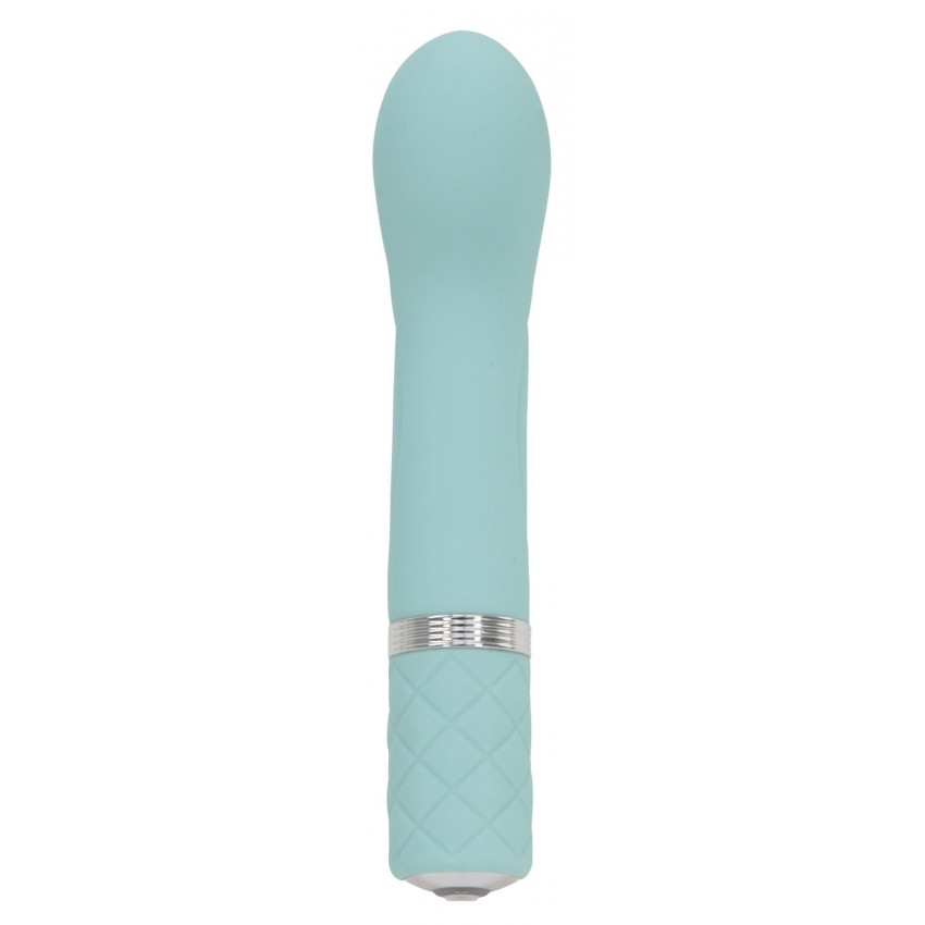 Pillow Talk Luxury G-Spot Vibrator - Racy Teal with Swarovski Crystal, Gift Box