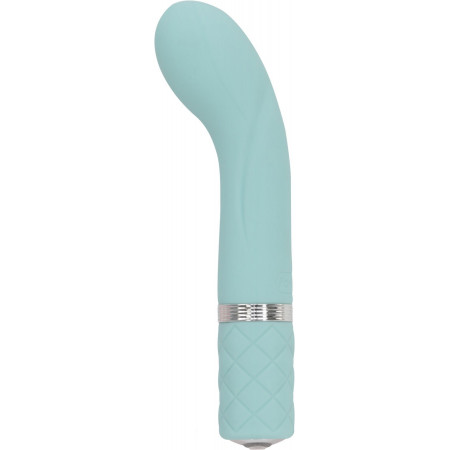 Pillow Talk Luxury G-Spot Vibrator - Racy Teal with Swarovski Crystal, Gift Box Pillow Talk Luxury G-Spot Vibrator - Racy Teal with Swarovski Crystal, Gift Box