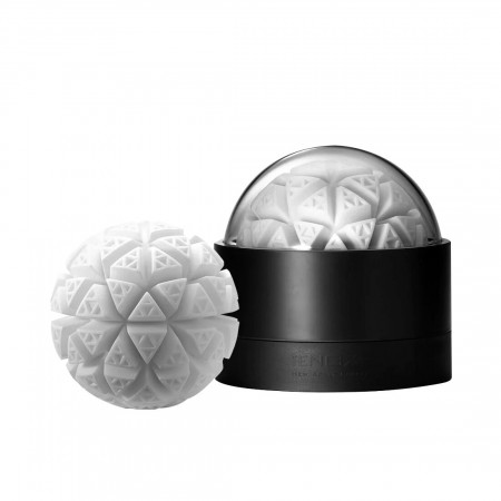 Tenga Geo Glacier masturbator, new material, intensive blocks, new level of development of Tenga Egg