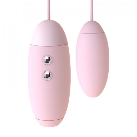 Vacuum stimulator with vibrating egg 2-in-1 KISTOY Miss VV Pink Vacuum stimulator with vibrating egg 2-in-1 KISTOY Miss VV Pink