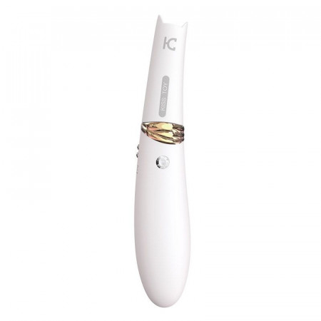 Vacuum stimulator with vibration KISTOY Miss CC White, can be used as a vibrator, diam. 3.6 cm Vacuum stimulator with vibration KISTOY Miss CC White, can be used as a vibrator, diam. 3.6 cm
