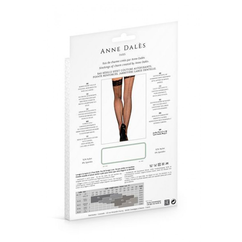 Stockings Anne De Ales CLOE T4 Black