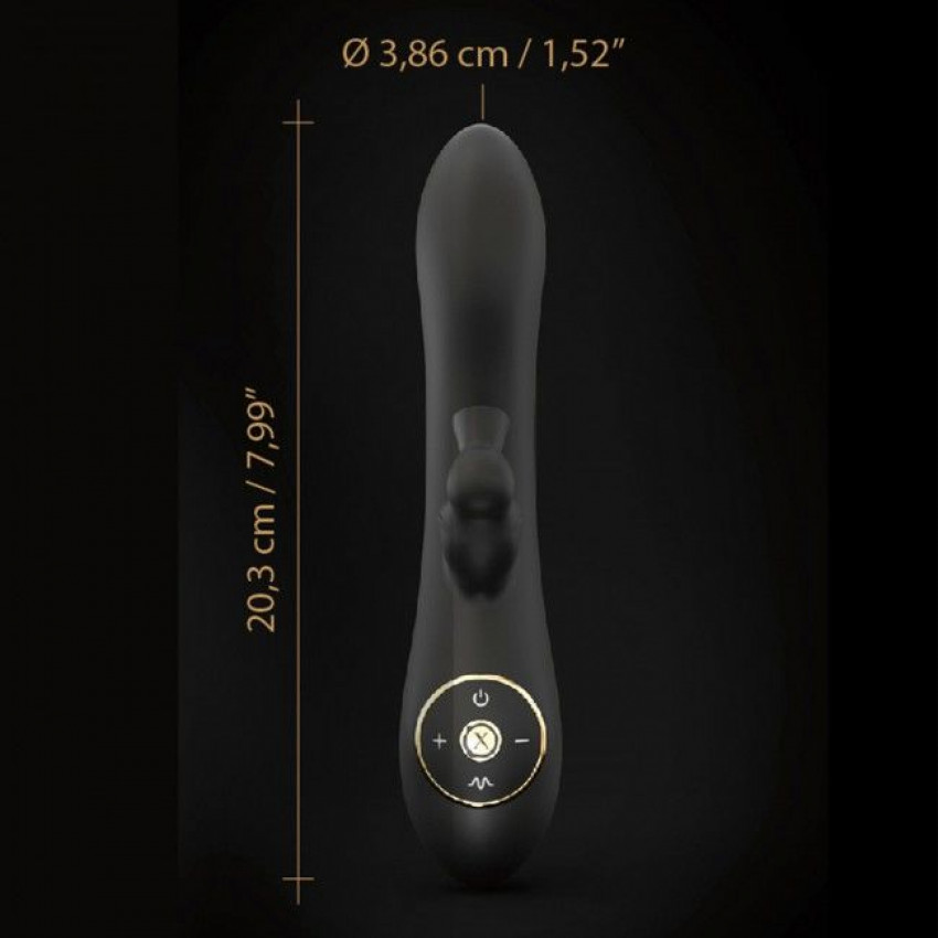 Dorcel DIVINE RABBIT vacuum rabbit vibrator with vibration, 10 vibration modes: 3 vacuum modes
