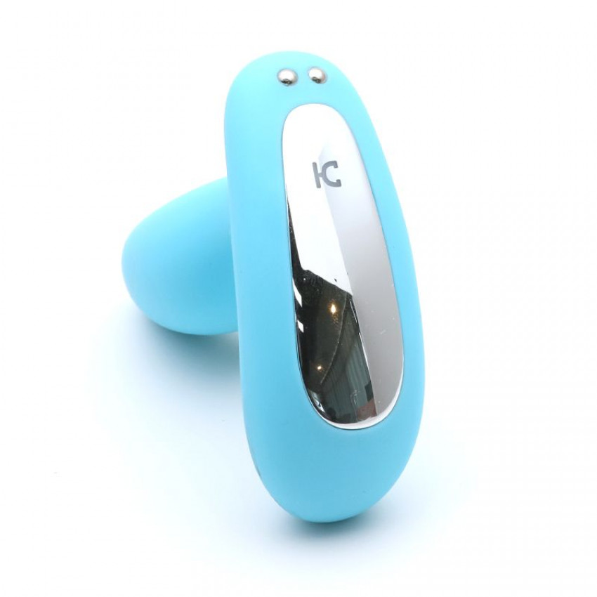 KISTOY Gordon Blue vibrating plug and prostate massager 2 in 1 with remote control, flexible leg