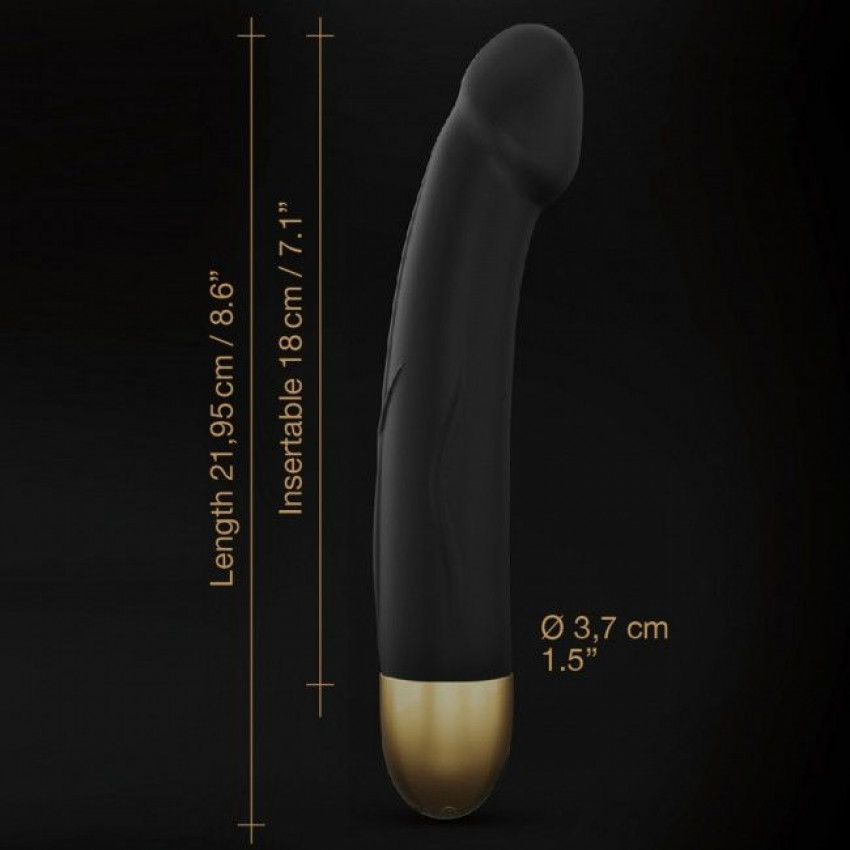 Vibrator Dorcel Real Vibration M Gold 2.0, diameter 3.7cm, rechargeable, for G-spot