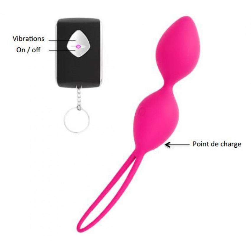 Vaginal balls Dorcel Divine Balls, diameter 3.5 cm, weight 91 g