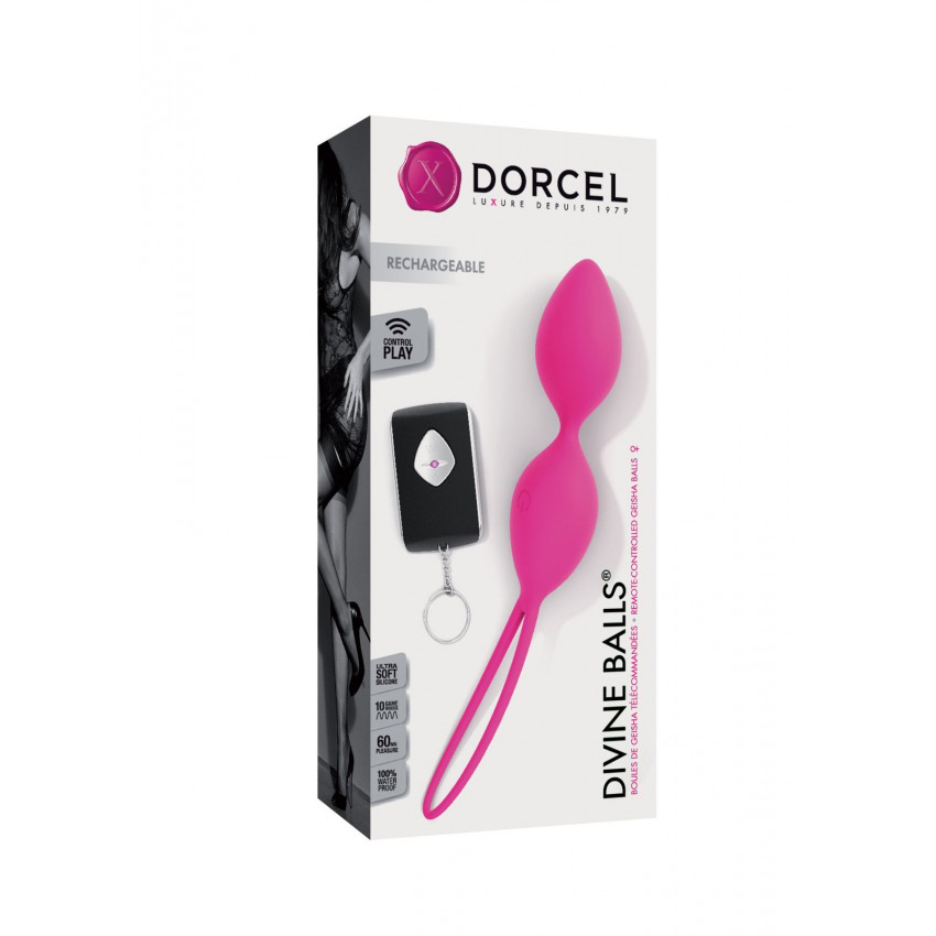 Vaginal balls Dorcel Divine Balls, diameter 3.5 cm, weight 91 g
