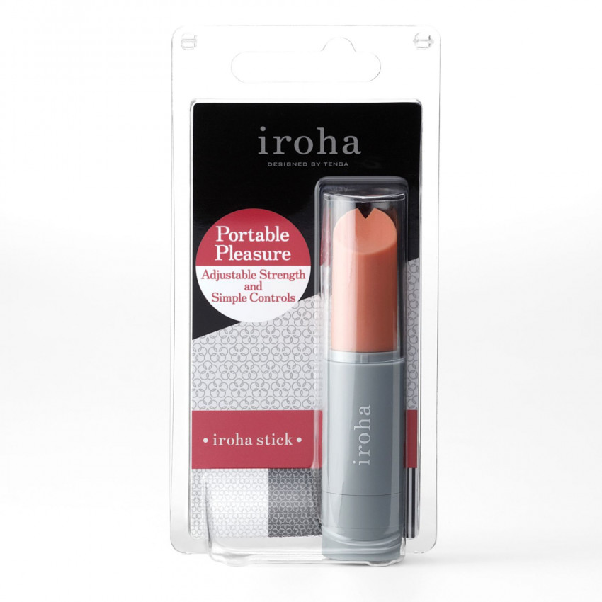 Lipstick vibrator IROHA STICK Gray
